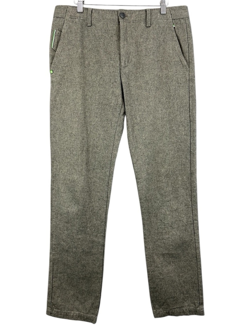 Hugo Boss Lakany Cotton Trousers Dress Chinos Pants Slim Fit Size 34